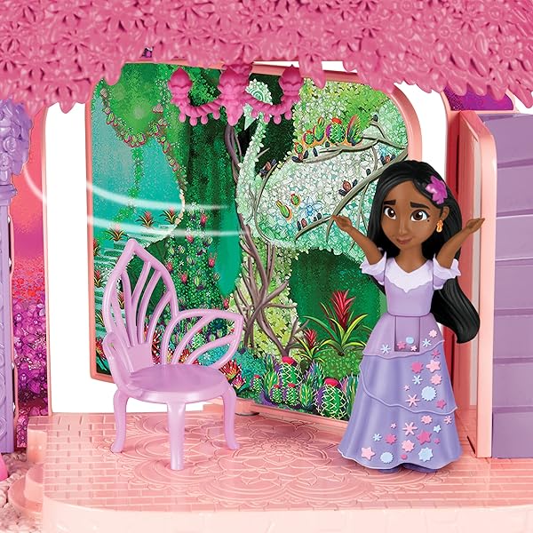 Disney Encanto Disney Encanto Isabela's Garden Room Playset with Isabela Doll Figure and Blooming Flowers - View 5 of 10