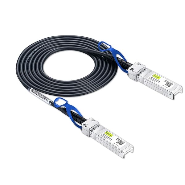 10Gtek 10Gtek 25G SFP+ DAC Cable 25GBASE-CR SFP28 to SFP28 Passive Direct Attach Copper Twinax Cable 2 Meter for Intel XXVAOCBL2M