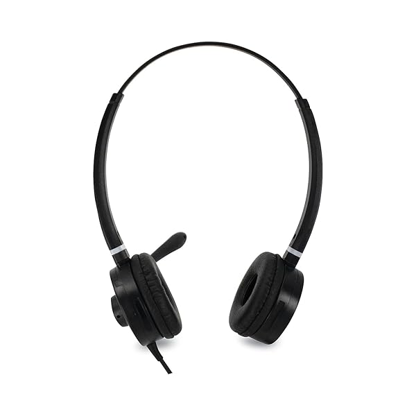 Spracht Spracht HS-WD-USB-2 Dual Ear USB Headset for Softphone Compatible with PC and Mac - View 4 of 6