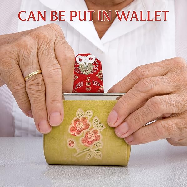 VOSAREA VOSAREA 10pcs Japanese Omamori Amulets Good Luck Charms for Health Fortune Wealth Success Assorted Colors - View 8 of 10