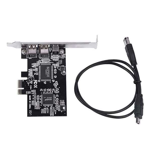 Lazmin112 800Mbps PCI-E Express Card & 1394a/b Firewire Controller for Video & Audio Cameras