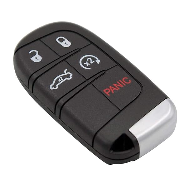Keyless2Go Keyless2Go Replacement Smart Key for Dodge Chrysler 5 Button Proximity M3N-40821302 Sedan - View 3 of 7