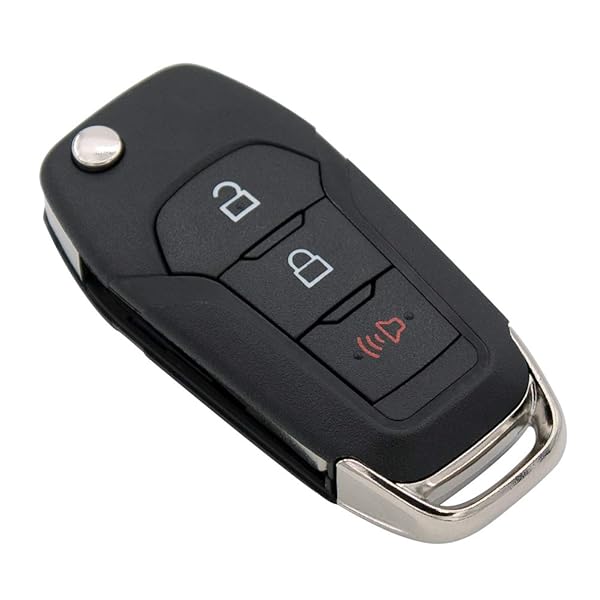 Keyless2Go Keyless2Go Replacement 3 Button Flip Key for Ford N5F-A08TAA 164-R8130 High Quality Key Fob - View 3 of 7
