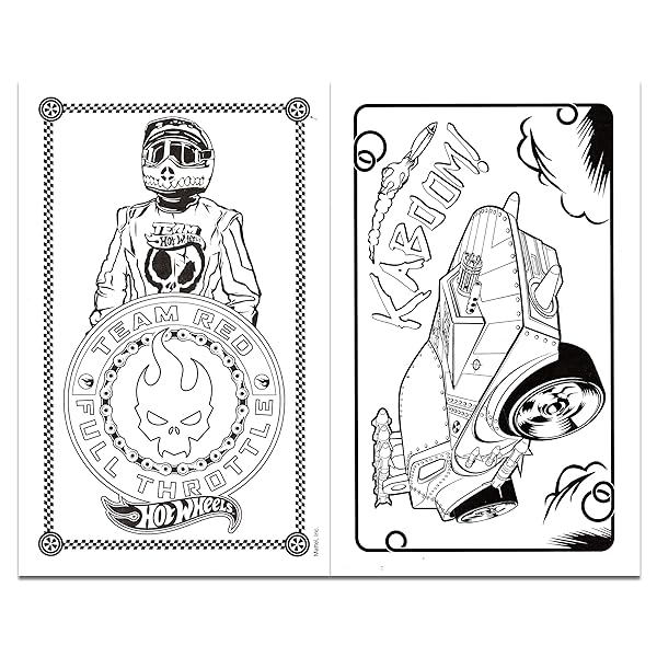 Bendon Bendon Publishing Set of 15 Kids Play Packs Bundle Fun Party Favors with Coloring Book Crayons Stickers Door Hanger and Loot Bags Hot Wheels - View 4 of 6