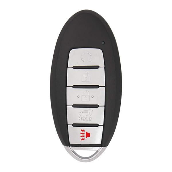 Keyless2Go Replacement 5 Button Proximity Smart Key for Nissan KR5TXN4 285E3-6RR7A