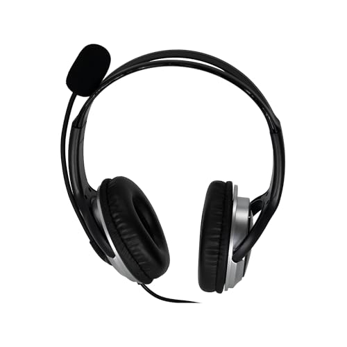 Spracht Spracht USB Headset for Softphone Comfortable Durable Large Ear Cushions Bendable Microphone Arm for PC and Mac