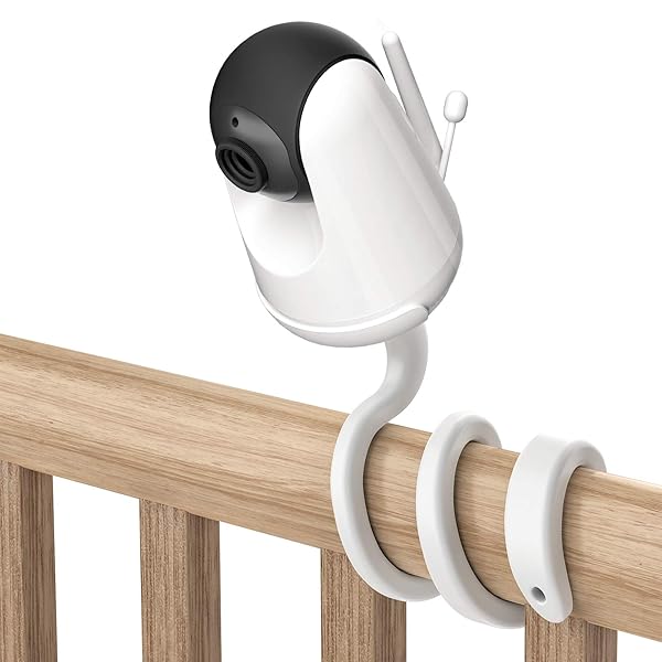 TIUIHU TIUIHU Baby Monitor Flexible Mount Twist Kit for VAVA and Hipp Baby Monitor Versatile and Adjustable Mounting Solution