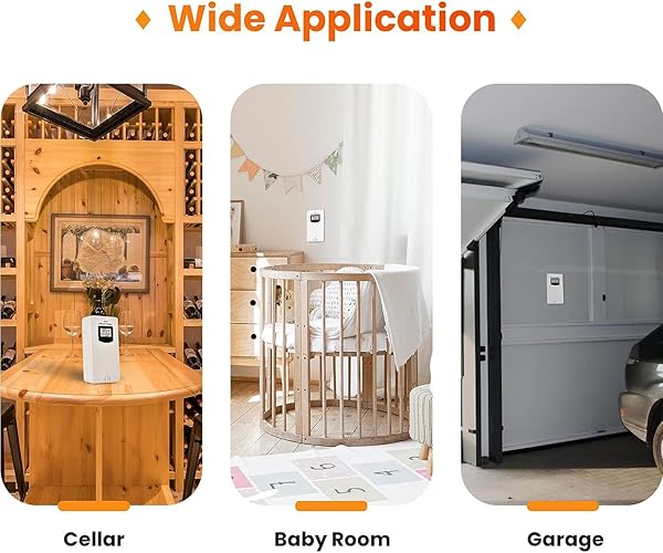 SMARTRO SMARTRO Wireless Weather Station: Indoor/Outdoor Thermometer with Color Display, Barometer, Humidity Monitor & Moon Phase - View 8 of 10