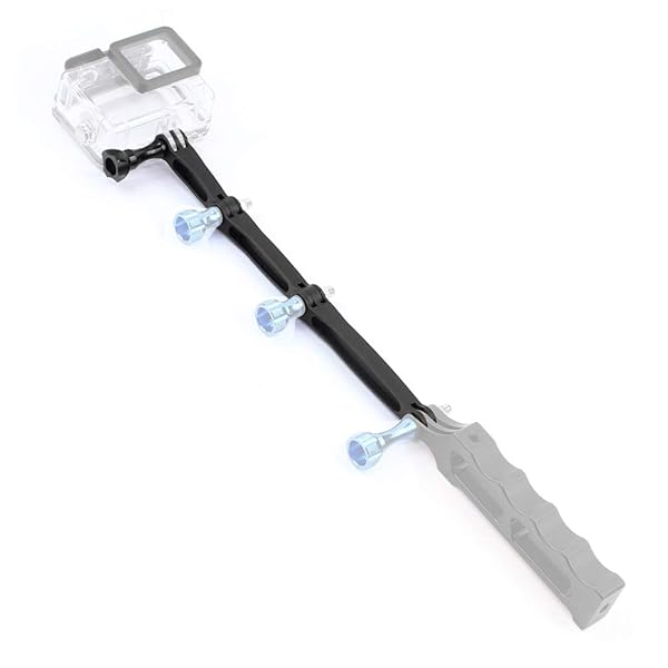 Vcufflinks 3 in 1 Extension Pivot Aluminum Alloy Arm Adjustable Monopod Bracket for GoPro Hero and Other Action Cameras - View 3 of 6