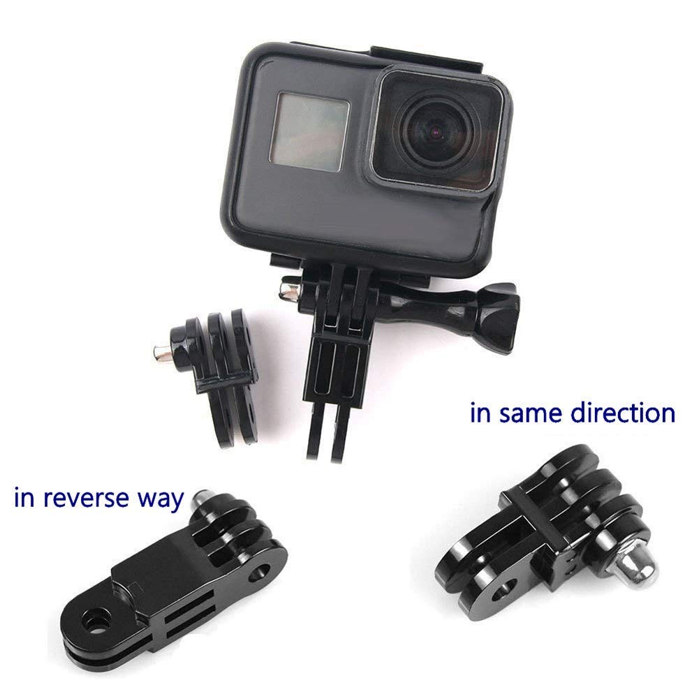 3 Way Adjustable Extension Pivot Arm Adapter Set for GoPro Hero SJCAM Levin DBPOWER AKASO Long Short Joints Connector Convertor - View 4 of 5