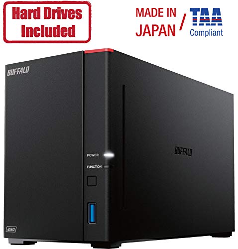 BUFFALO Buffalo LinkStation SoHo 720 16TB NAS: Ideal Network Storage for Home Office & Small Business - View 3 of 9
