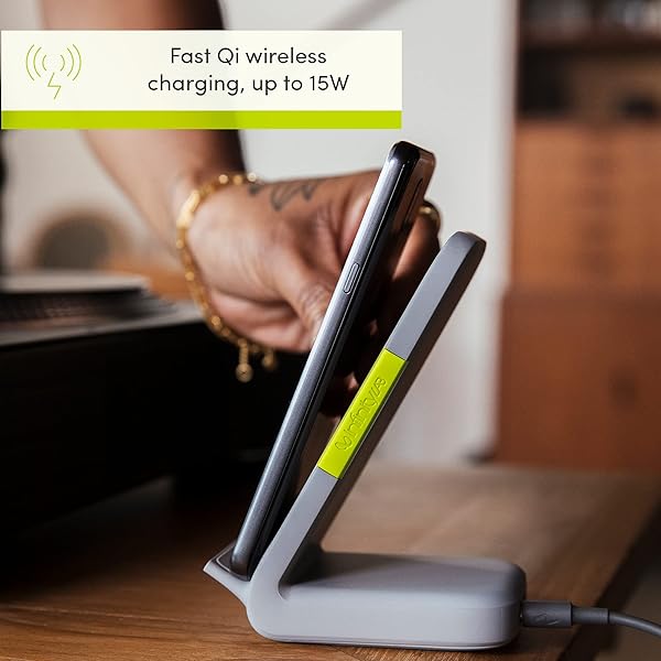 InfinityLab InfinityLab InstantStation 33W PD Wireless Charger - Fast USB-C & USB-A Charging in Compact Design - View 4 of 6