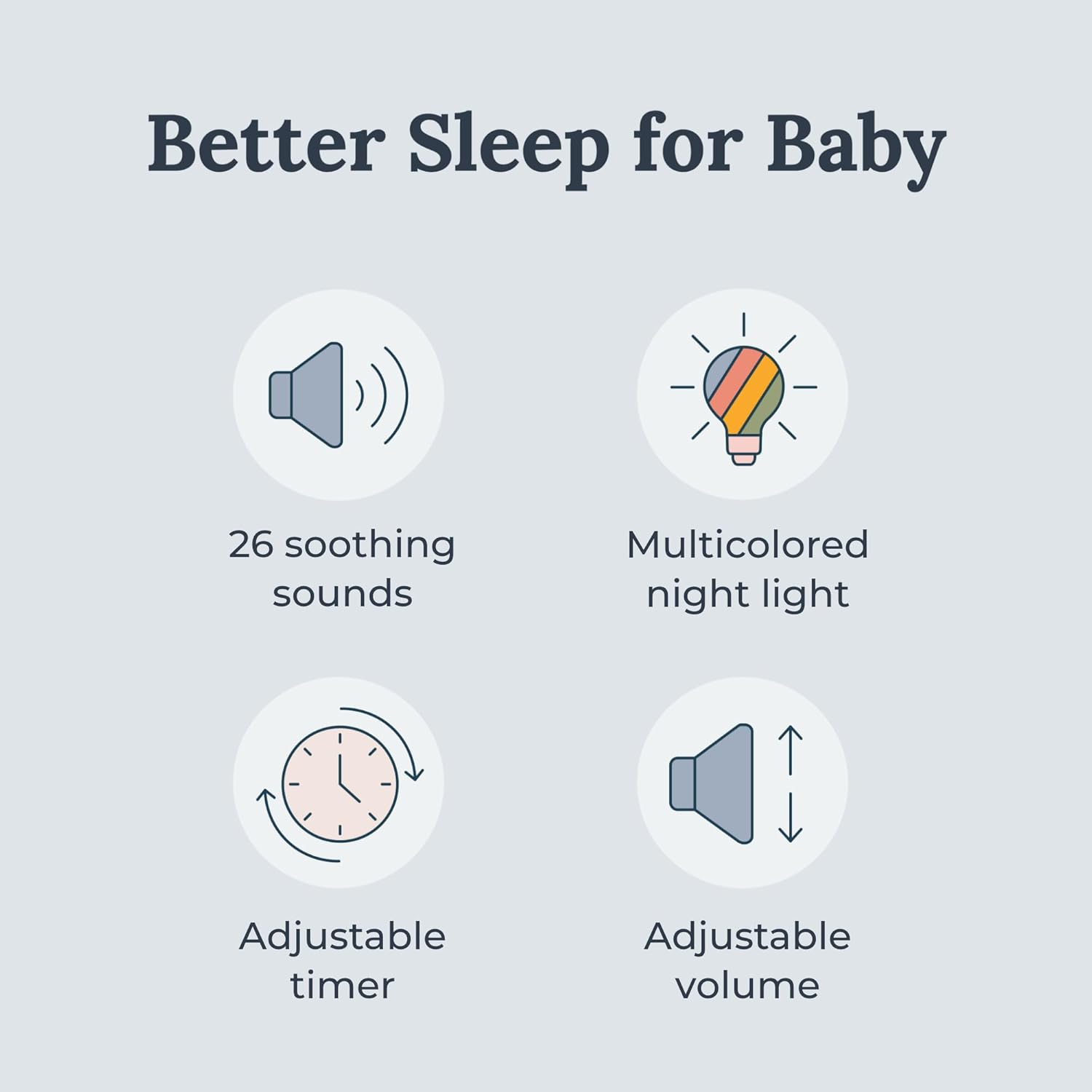 YOGASLEEP Yogasleep Dreamcenter White Noise Machine with Night Light and Sleep Timer for Adults and Babies Travel and Office Use - View 2 of 6