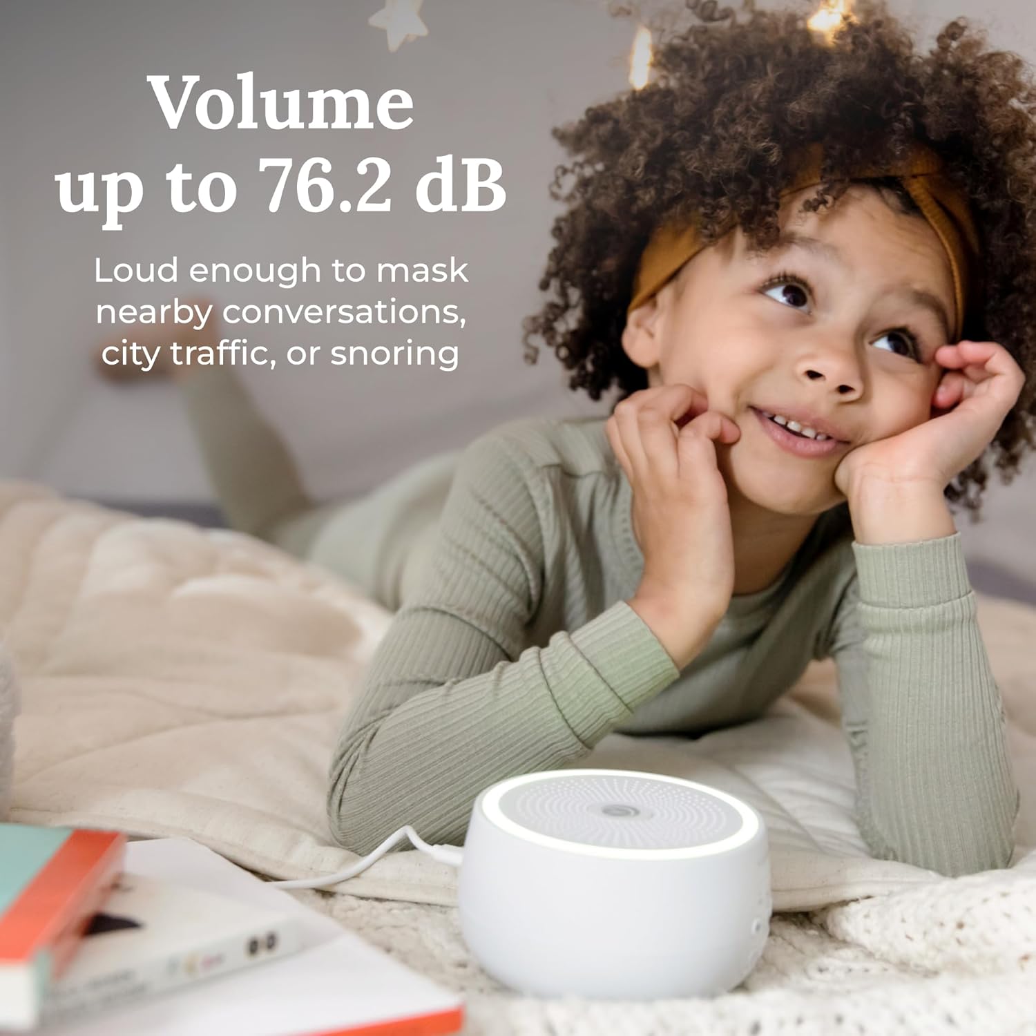 YOGASLEEP Yogasleep Dreamcenter White Noise Machine with Night Light and Sleep Timer for Adults and Babies Travel and Office Use - View 6 of 6