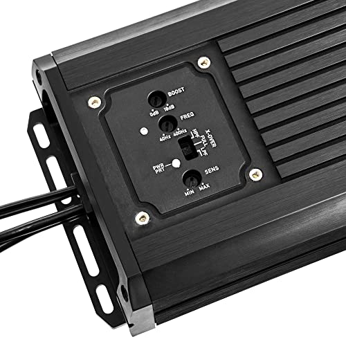 NVX NVX MVPA2 1200W Peak 600W RMS 2-Channel Bridgeable Marine Amplifier Compact IPX67 Waterproof for Marine Powersports Motorcycle - View 7 of 10