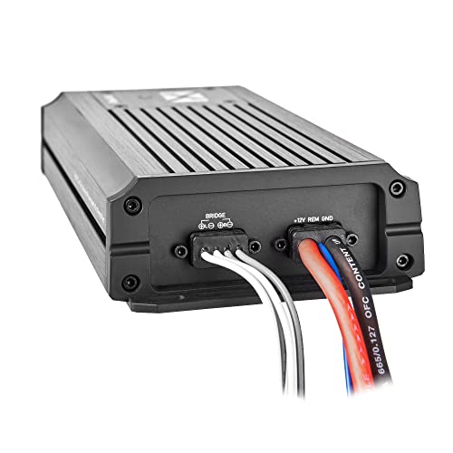 NVX NVX MVPA2 1200W Peak 600W RMS 2-Channel Bridgeable Marine Amplifier Compact IPX67 Waterproof for Marine Powersports Motorcycle - View 8 of 10