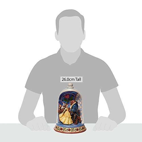 Enesco Enesco Disney Traditions Jim Shore Beauty and the Beast Rose Dome Figurine - 10.3 Inch Multicolor Collectible - View 6 of 6