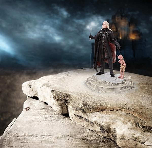 Enesco Enesco Harry Potter Lucius Malfoy & Dobby Figurine - 10.25 Inch Collectible | Perfect Gift for Fans - View 4 of 11