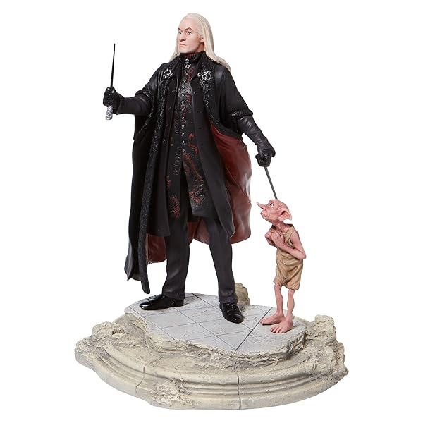 Enesco Enesco Harry Potter Lucius Malfoy & Dobby Figurine - 10.25 Inch Collectible | Perfect Gift for Fans - View 5 of 11