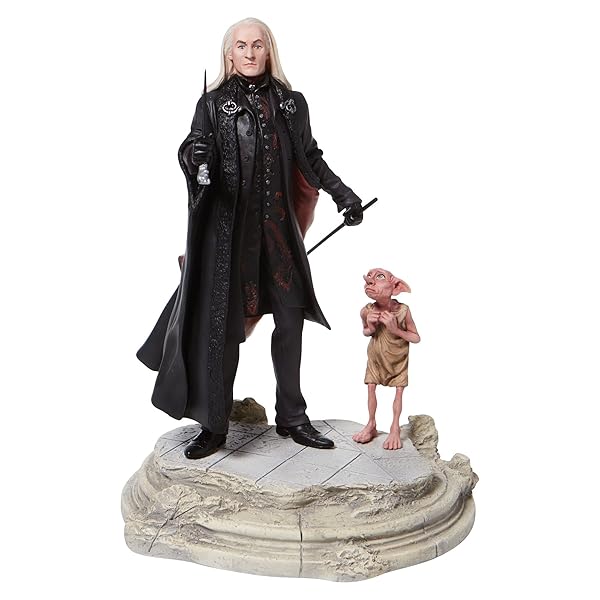 Enesco Enesco Harry Potter Lucius Malfoy & Dobby Figurine - 10.25 Inch Collectible | Perfect Gift for Fans - View 2 of 11