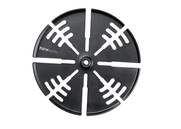 Gator Frameworks Organize Your Cables: Gator Frameworks Microphone Stand Cable Hanger Prevents Kinks & Over-Coiling (GFW-CABLEHNGRTRAY)