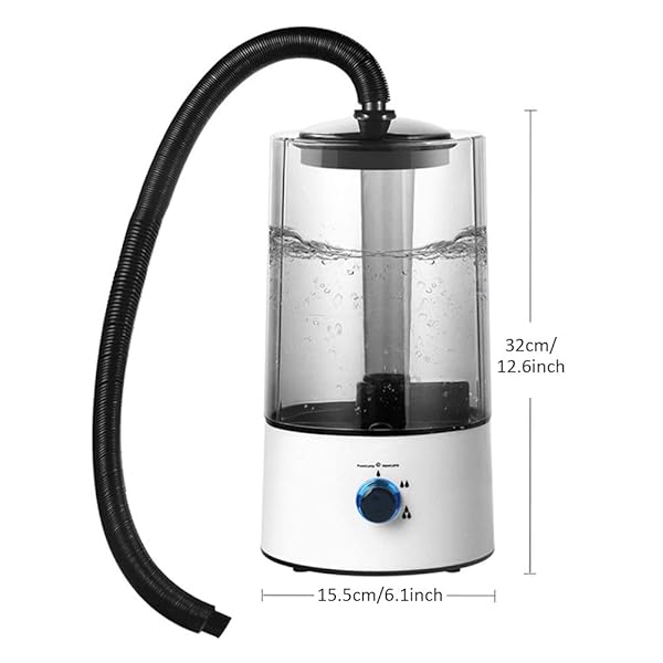 CALIDAKA CALIDAKA Reptile Humidifier Fogger 4L Large Tank Ideal for Reptiles and Amphibians with Extension Tube - View 3 of 10