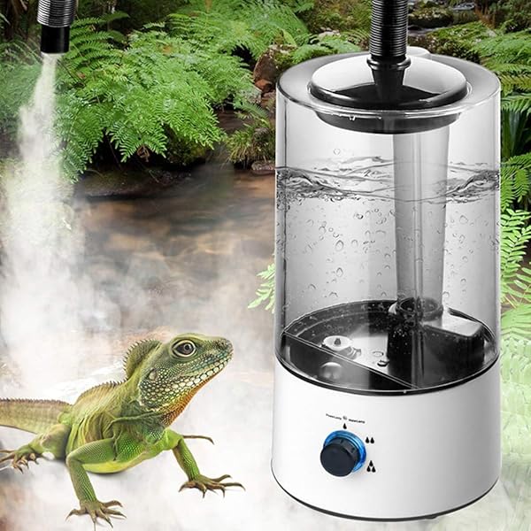 CALIDAKA CALIDAKA Reptile Humidifier Fogger 4L Large Tank Ideal for Reptiles and Amphibians with Extension Tube - View 10 of 10