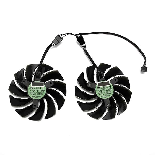 NNL NNL 88MM T129215SU PLD09210S12HH 4Pin Cooling Fan for Gigabyte GTX 1050 1060 1070 960 RX 470 480 570 580 Graphics Card Cooler 2 PCS