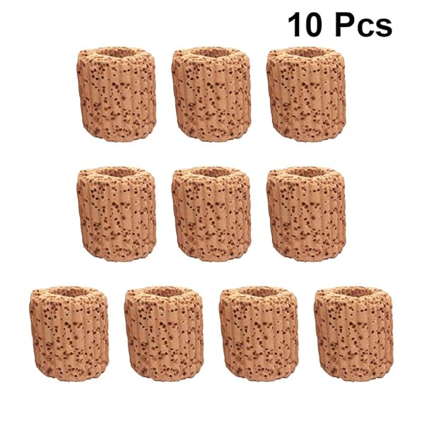 balacoo Balacoo Water Aquarium Media Plant Fixed Cup 10pcs Durable Reusable Lightweight Fixed Ring Pottery for Turtle Tank - View 6 of 11