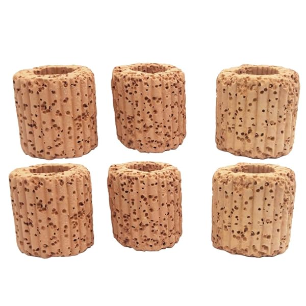 balacoo Balacoo Water Aquarium Media Plant Fixed Cup 10pcs Durable Reusable Lightweight Fixed Ring Pottery for Turtle Tank - View 7 of 11