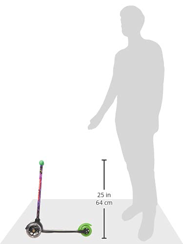 Voyager Monster Jam Self Balancing Kick Scooter with Light Up Wheels Extra Wide Deck for Kids and Toddlers Ages 3 and Up 75 lbs Limit - View 4 of 10