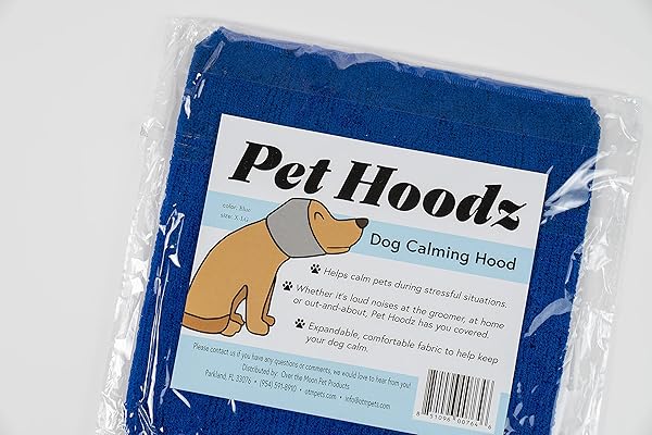 Over The Moon Pet Products Pet Hoodz PHSB Small Blue Pet Hoodies for Dogs and Cats Comfortable Stylish Warm Apparel - View 8 of 10
