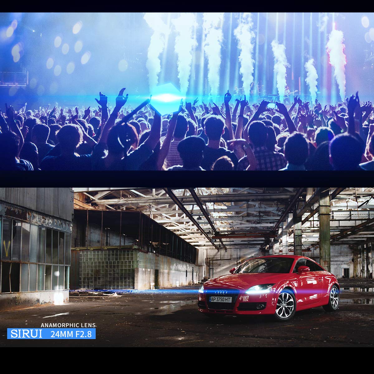 Sirui SIRUI 24mm Anamorphic Lens F2.8 1.33X S35 for Z Mount with Blue Flare Ideal for Cinematic Photography - View 7 of 7