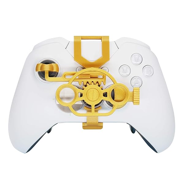 LICHIFIT Mini Steering Wheel Controller for Xbox One Racing Game Replacement Accessory