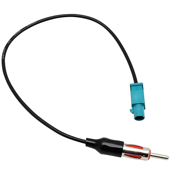 RED WOLF RED WOLF Car Radio Antenna Adapter for Jeep Wrangler JK JKU 2007-2023 Dodge Chrysler Aftermarket Stereo Cable Plug Replacement - View 2 of 6