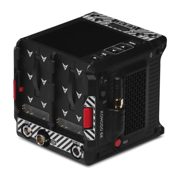 LANZYKU RED Komodo Right Angle to D-tap P-tap Cable 18.1 inches Super Soft Wire Techflex Braid Power Cable - View 6 of 6