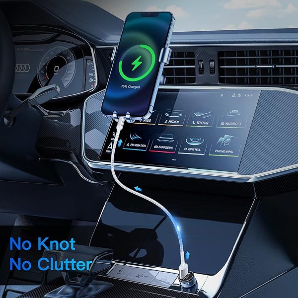 ULIFTUS 1ft iPhone Charging Cable Short 3 Pack USB A to Lightning Cord Fast Charging Compatible with iPhone 14 13 12 11 Pro Max Xs X 8 7 Plus SE iPad Air Mini - View 7 of 7