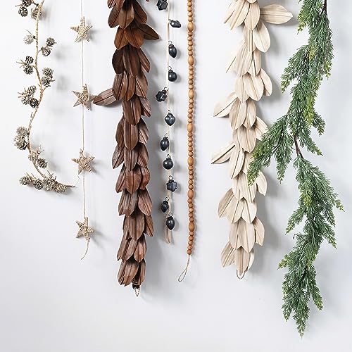 Creative Co-Op Creative Co-Op 72 Inch L Faux Cedar Garland Green for Home Decor and Holiday Decorations - View 4 of 8