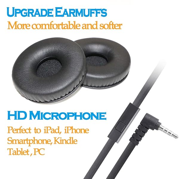 Yoley Yoley Wholesale Bulk Headphones with Microphone 24 Pack Durable Headsets for Classroom Use Black - View 3 of 8