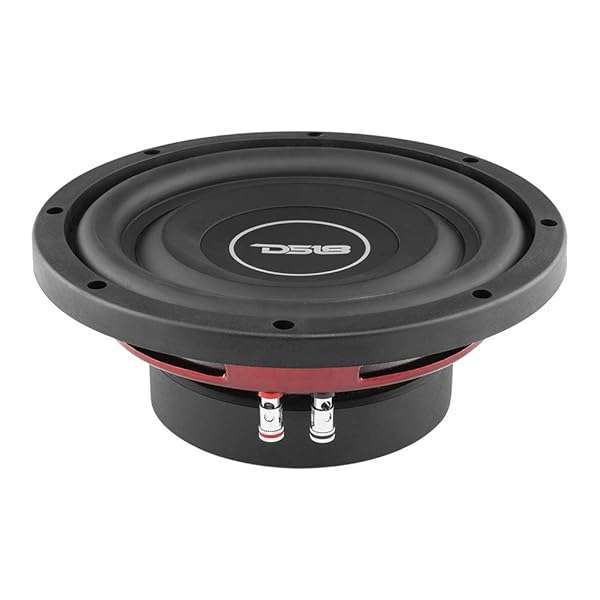 DS18 "DS18 SRW8.4 8" Shallow Car Subwoofer - 300W, 4-Ohm Single Voice Coil for Powerful Bass" - View 6 of 11
