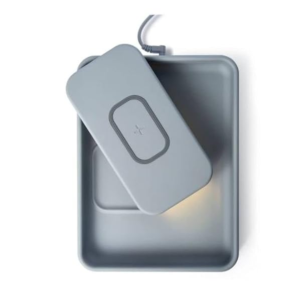 TYLT TYLT Tray Pivot: 15W Fast Wireless Charger for Samsung, Apple, AirPods & Qi Devices - Stylish Phone Charging Station Organizer - View 5 of 6