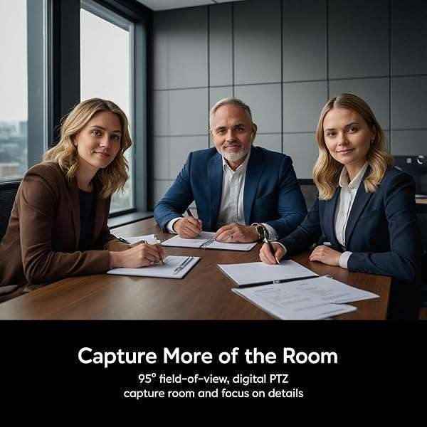 AVerMedia AVerMedia PW315 Full HD Webcam: 1080p 60fps for Streaming, Video Calls & Content Creation - TAA/NDAA Compliant - View 7 of 11