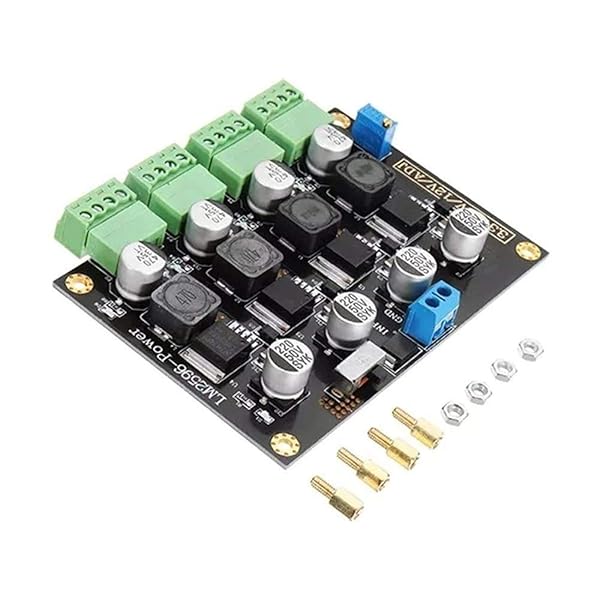 Taidacent Taidacent LM2596 DC DC Converter Adjustable Output Power Supply Module for 3.3V 5V 12V Step Down Switching Power Supply - View 3 of 6