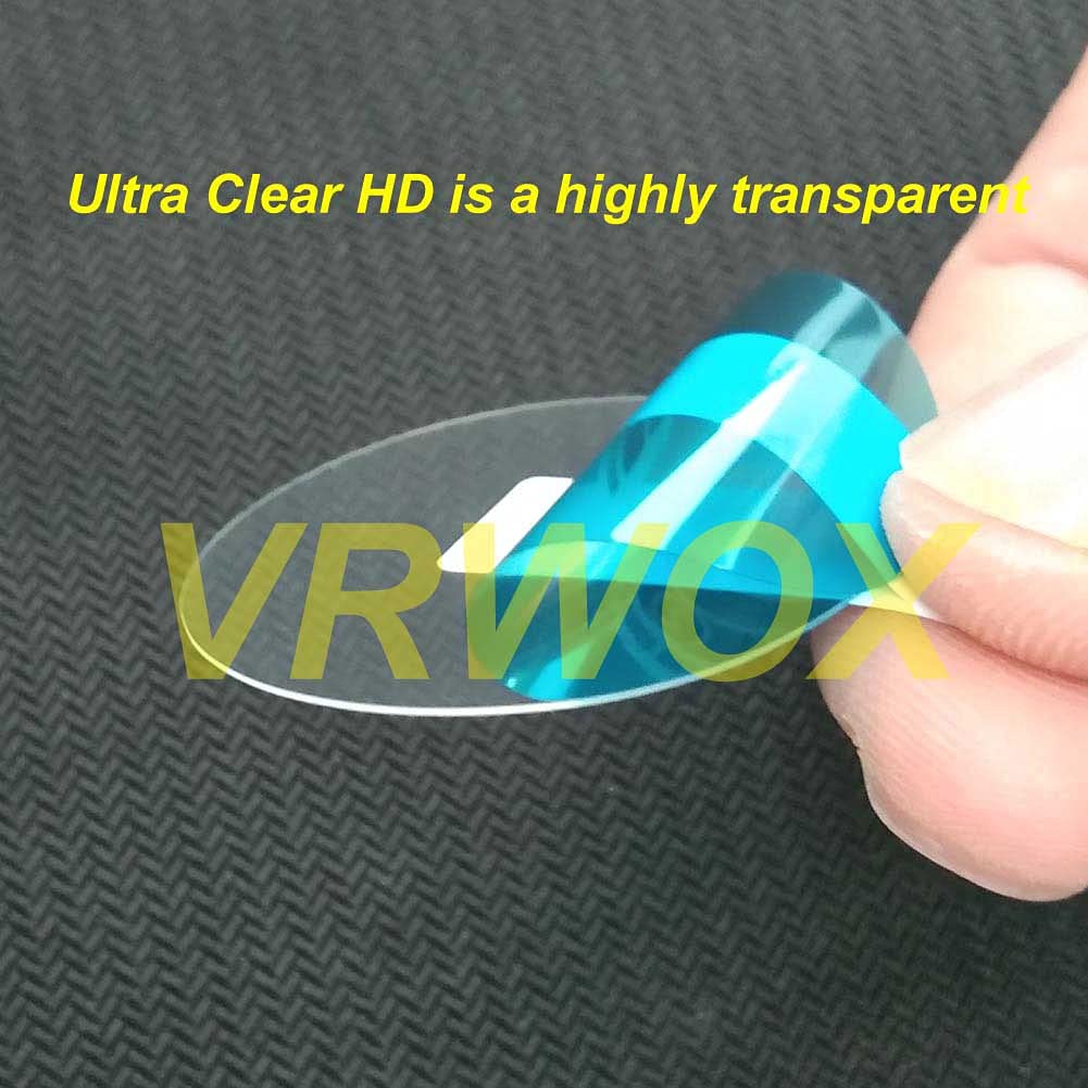 VRWOX VRWOX 3-Pcs HD Screen Protector for Universal Round Watch - Anti-Scratch, Anti-Fingerprint, Bubble Free (36MM) - View 6 of 6