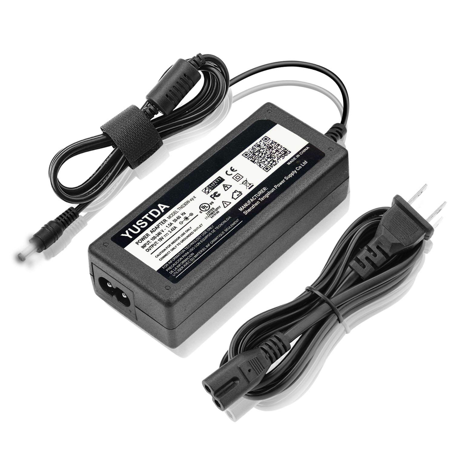 YUSTDA Yustda AC DC Adapter for Canon PIXMA TR150 Wireless Printer Power Supply Cord Charger Mains PSU