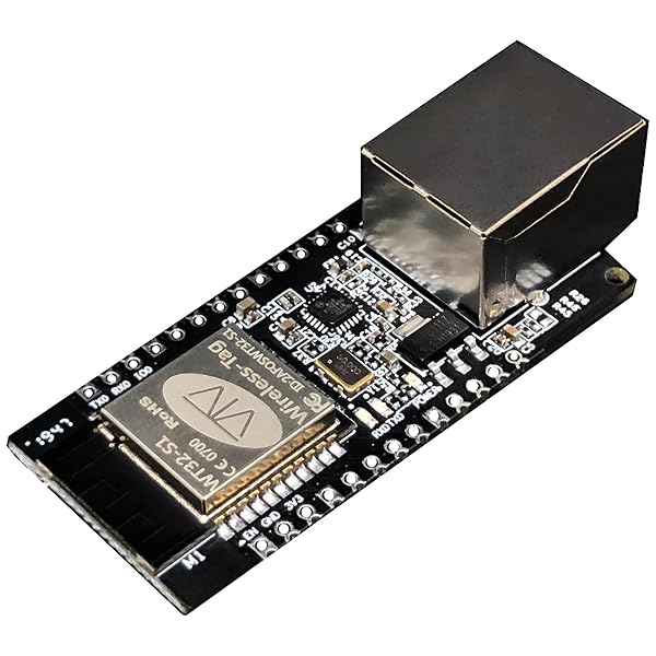 JacobsParts JacobsParts WT32-ETH01: High-Speed ESP32 Module with Ethernet, WiFi & Bluetooth - 100Mbps RJ45 Development Board - View 2 of 8