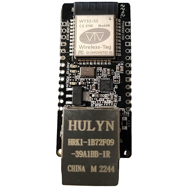 JacobsParts JacobsParts WT32-ETH01: High-Speed ESP32 Module with Ethernet, WiFi & Bluetooth - 100Mbps RJ45 Development Board - View 7 of 8