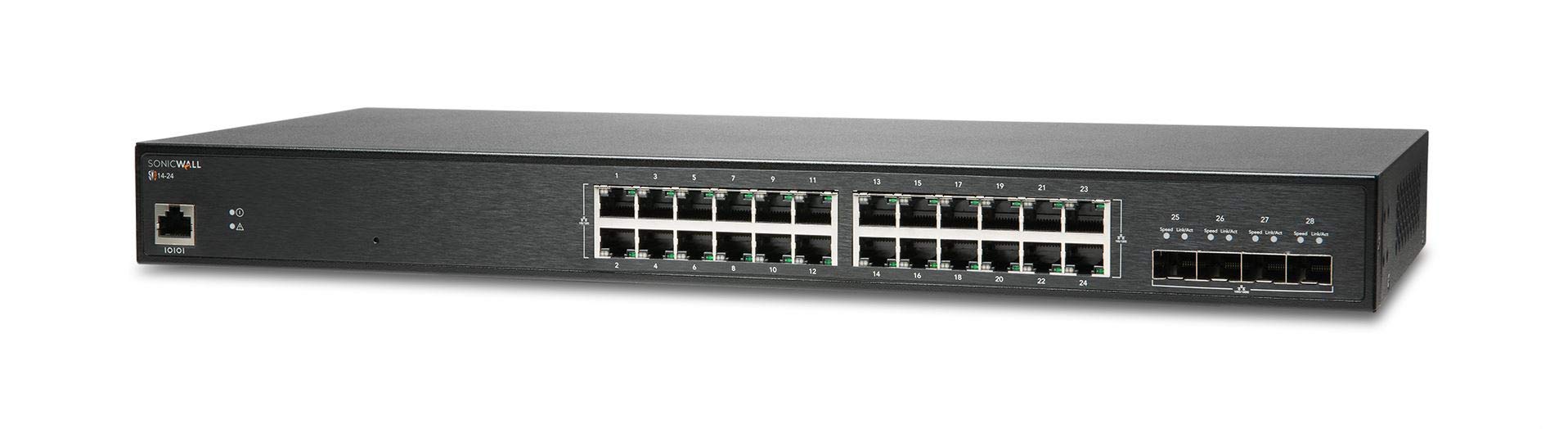 Sonicwall SonicWall Switch SWS14-24 with 1 Year 24x7 Dynamic Support for Reliable Network Performance