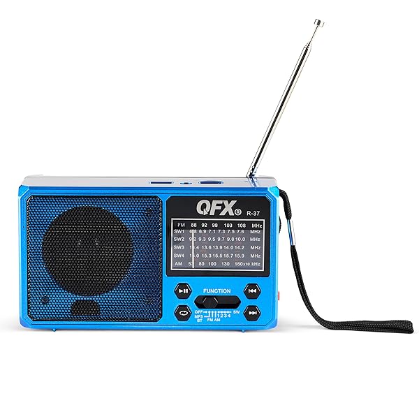 QFX QFX R-37-BL 6-Band Bluetooth Solar Radio & LED Flashlight - 2021 Model Review - View 3 of 8