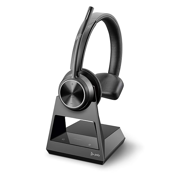 Plantronics Poly Savi 7310 Ultra Secure Wireless DECT Headset System for Clear Communication and Enhanced Productivity - View 2 of 7
